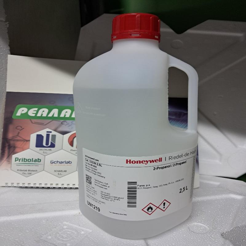 2-пропанол puriss.p.a., ACS реагент, ISO реагент, Ph. Eur. Реагент, >=99.8% (ГХ), 2.5 л